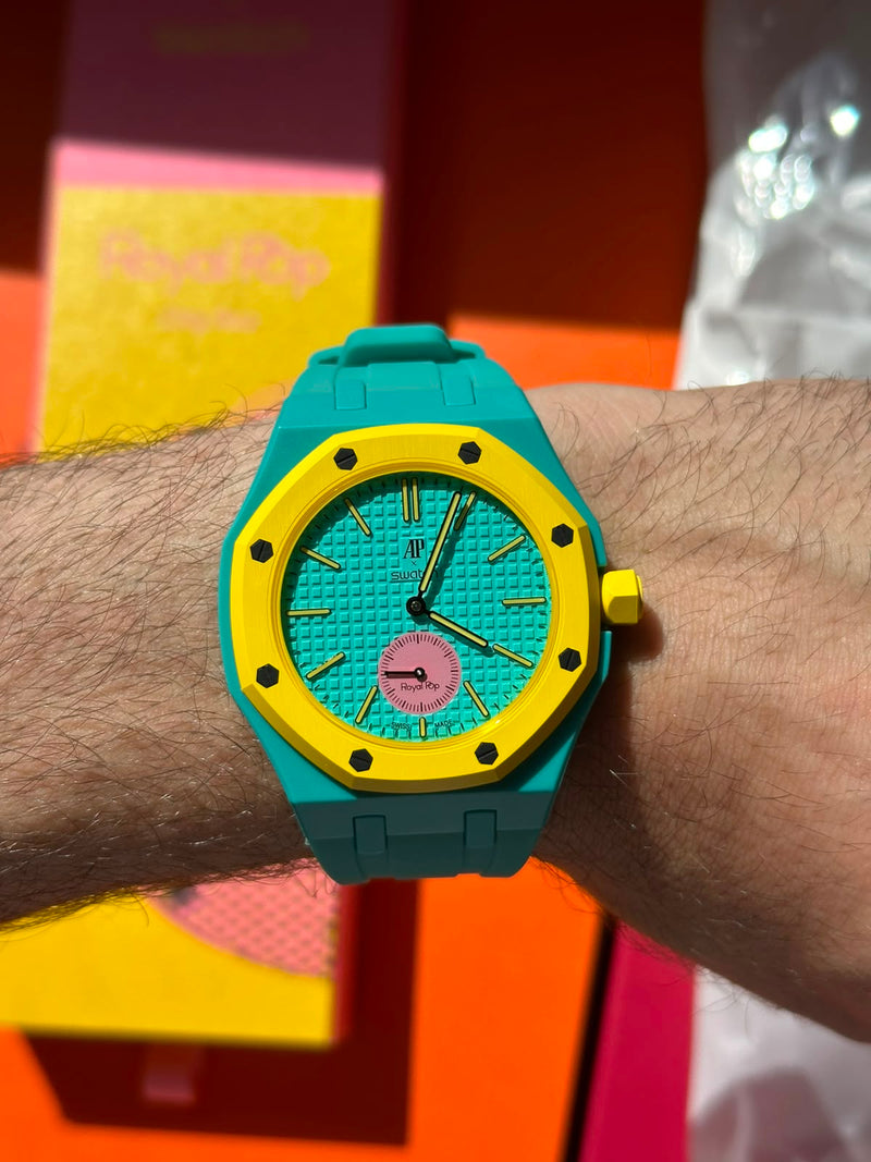 Win AP x Swatch “Royal Pop”